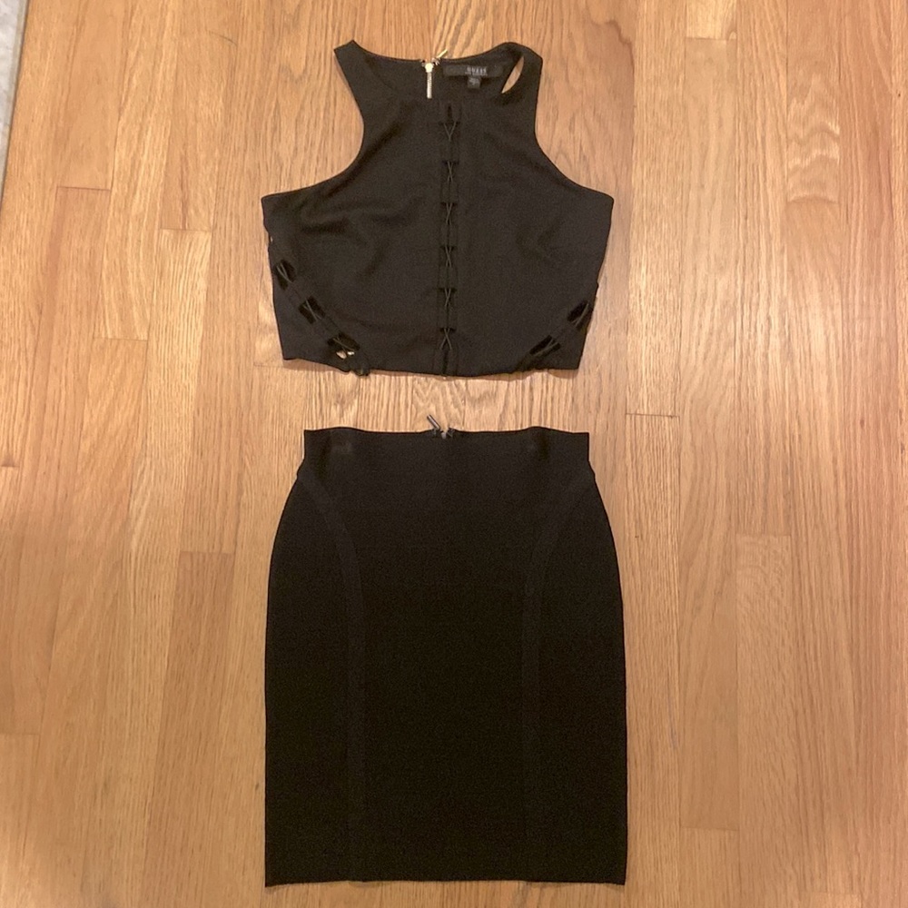 Guess two piece dress. Black. Size small/medium
